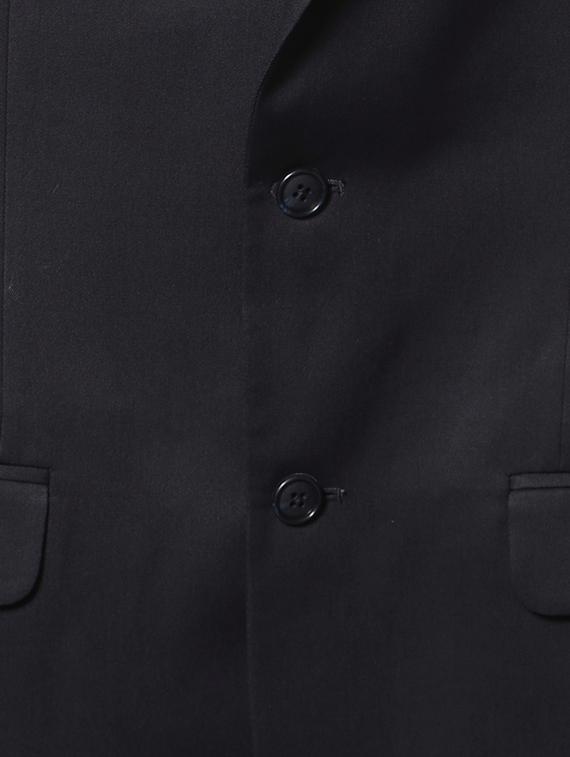 black solid single breasted formal blazer - 14189057 - Zoom Image - 4