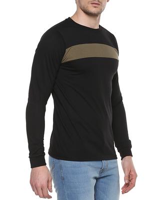 black cotton t-shirt - 14190882 - Standard Image - 2