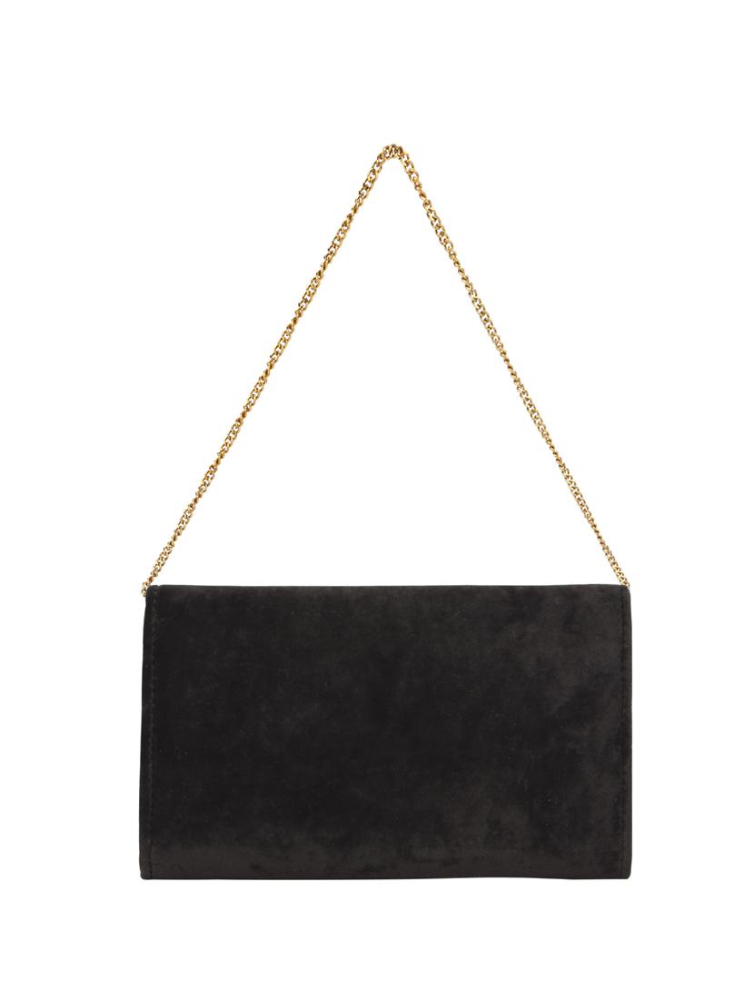 black velvet envelope clutch - 14191777 - Zoom Image - 2