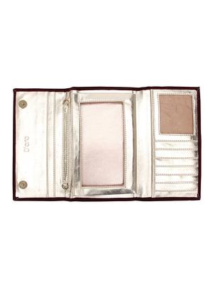 wine velvet envelope clutch - 14191818 - Standard Image - 3