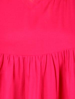 pink cotton straight kurti - 14195002 - Standard Image - 4