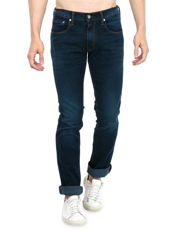 blue denim washed jeans - 14195365 - Zoom Image - 1