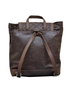 brown polyester regular backpack - 14196824 - Standard Image - 2