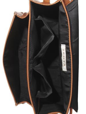 brown leatherette regular sling bag - 14196832 - Standard Image - 3