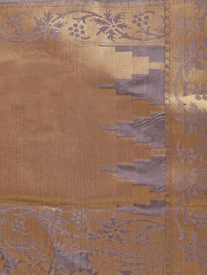 grey art silk kanjivaram saree with blouse - 14198620 - Standard Image - 4