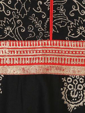 block print flared kurta - 14204419 - Standard Image - 4