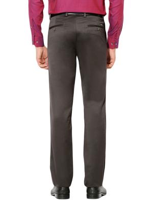 grey cotton blend formal trouser - 14206469 - Standard Image - 2