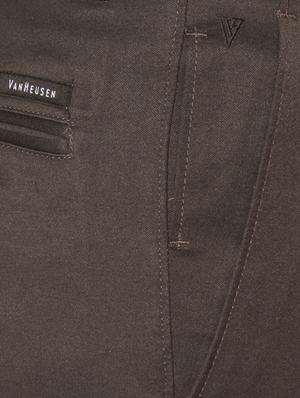 grey cotton blend formal trouser - 14206469 - Standard Image - 3