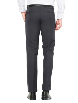 grey polyester blend formal trouser - 14206470 - Standard Image - 2