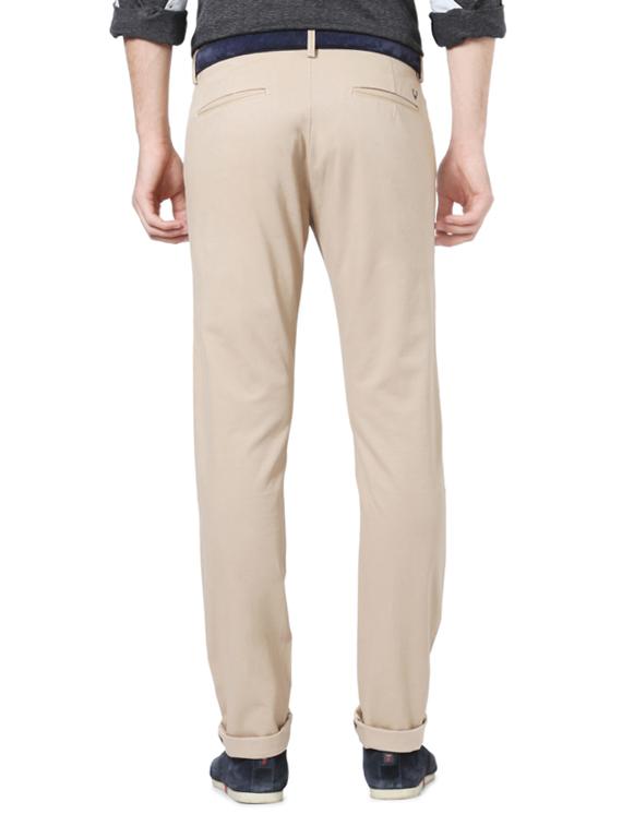 beige cotton chinos - 14206473 - Zoom Image - 2