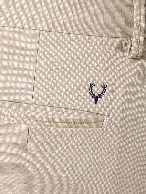 beige cotton chinos - 14206473 - Zoom Image - 3