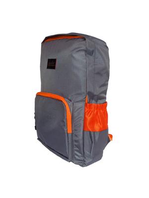 grey polyester backpack - 14208811 - Standard Image - 4