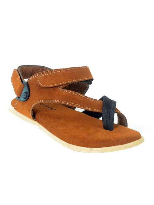 tan suede back strap sandal - 14209659 - Standard Image - 1