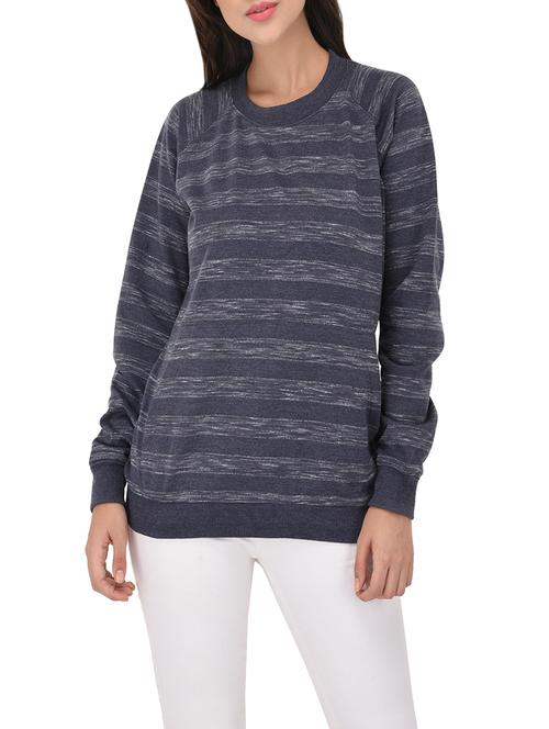 grey fleece sweatshirt - 14213949 - Standard Image - 1