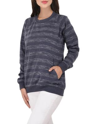 grey fleece sweatshirt - 14213949 - Standard Image - 2