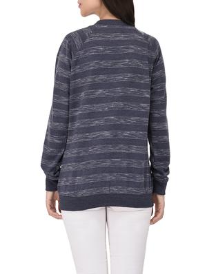 grey fleece sweatshirt - 14213949 - Standard Image - 3