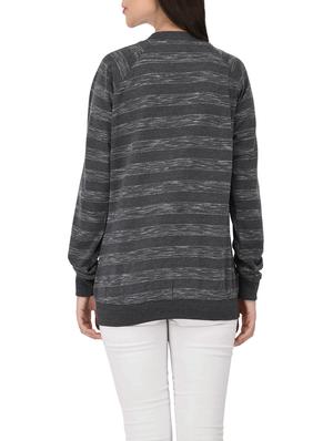 grey fleece sweatshirt - 14213950 - Standard Image - 3