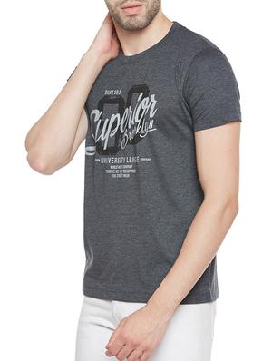 grey cotton t-shirt - 14215430 - Standard Image - 2
