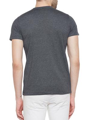 grey cotton t-shirt - 14215430 - Standard Image - 3