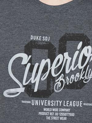grey cotton t-shirt - 14215430 - Standard Image - 4