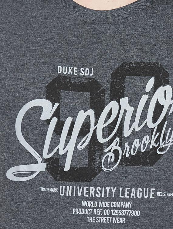 grey cotton t-shirt - 14215430 - Zoom Image - 4