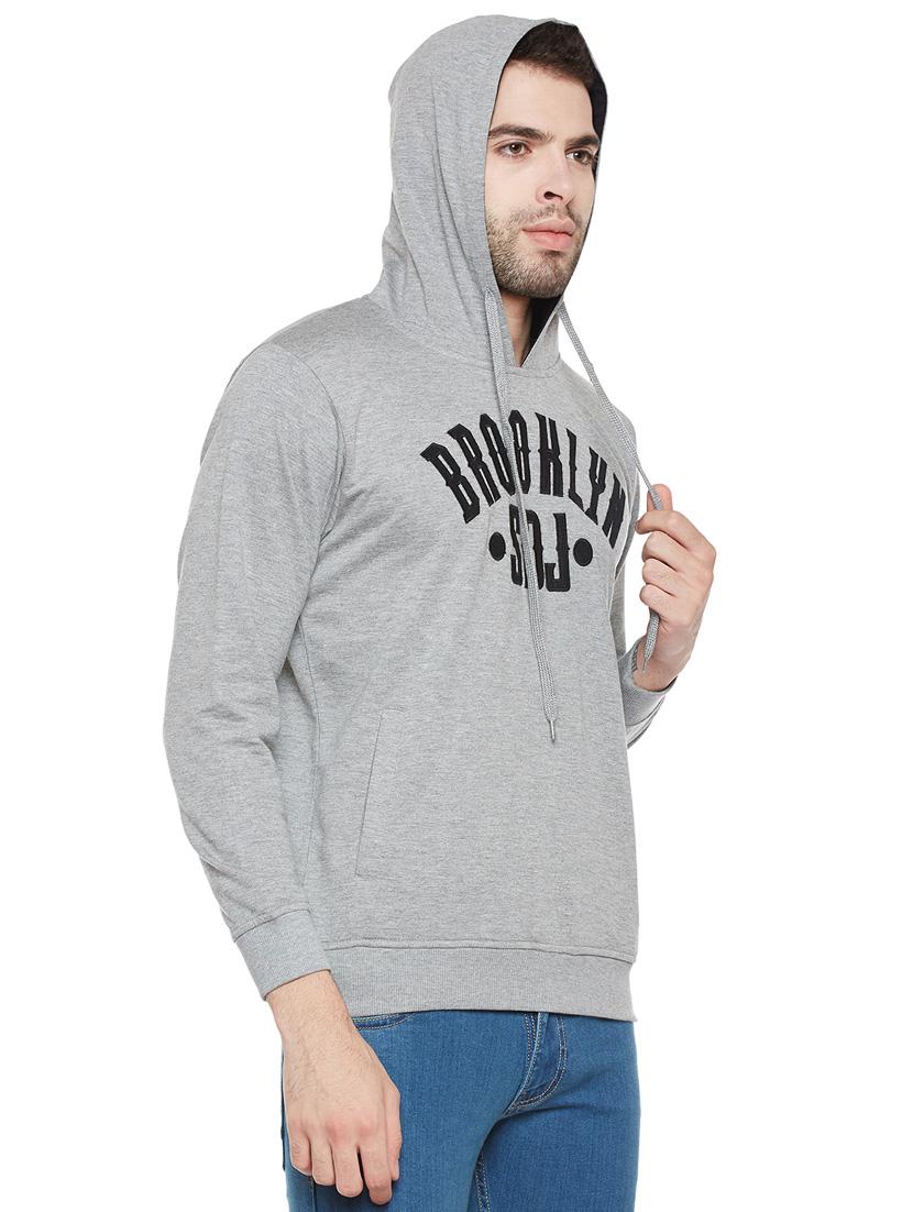 grey polyester sweatshirt - 14215445 - Zoom Image - 3