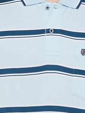 blue cotton t-shirt - 14215453 - Standard Image - 4
