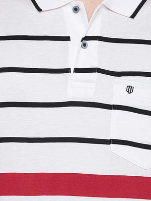 white cotton t-shirt - 14215459 - Standard Image - 4