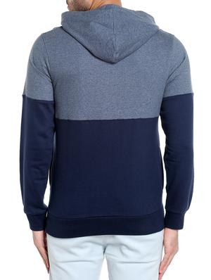 navy blue color block sweatshirt - 14219082 - Standard Image - 3