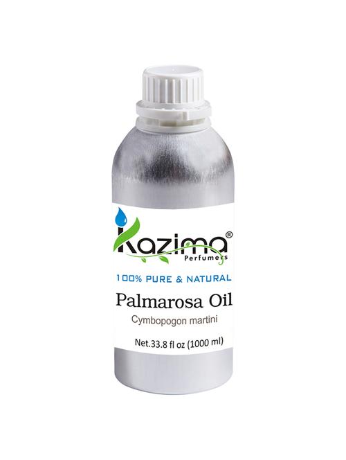kazima palmarosa essential oil (1000ml) 100% pure natural & undiluted for skin care & hair treatment - 14219340 - Standard Image - 1