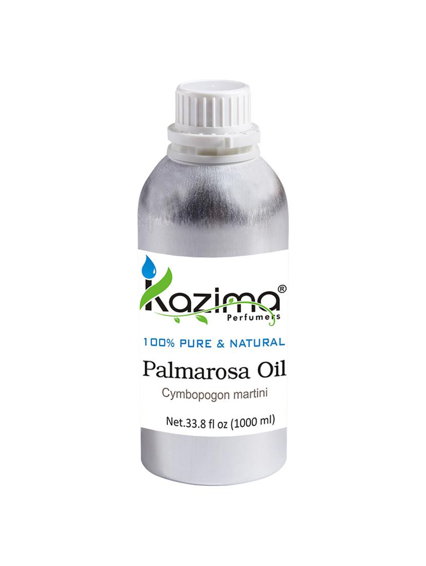 kazima palmarosa essential oil (1000ml) 100% pure natural & undiluted for skin care & hair treatment - 14219340 - Zoom Image - 1