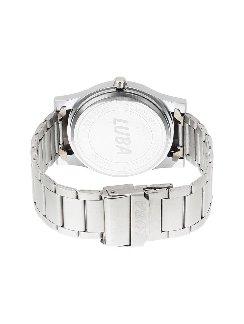 luba white dial anlogue watch for men - 14220706 - Zoom Image - 3