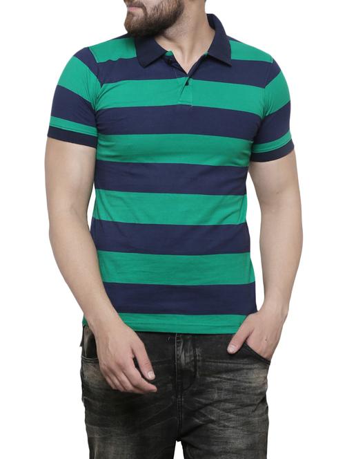 green cotton t-shirt - 14220952 - Standard Image - 1
