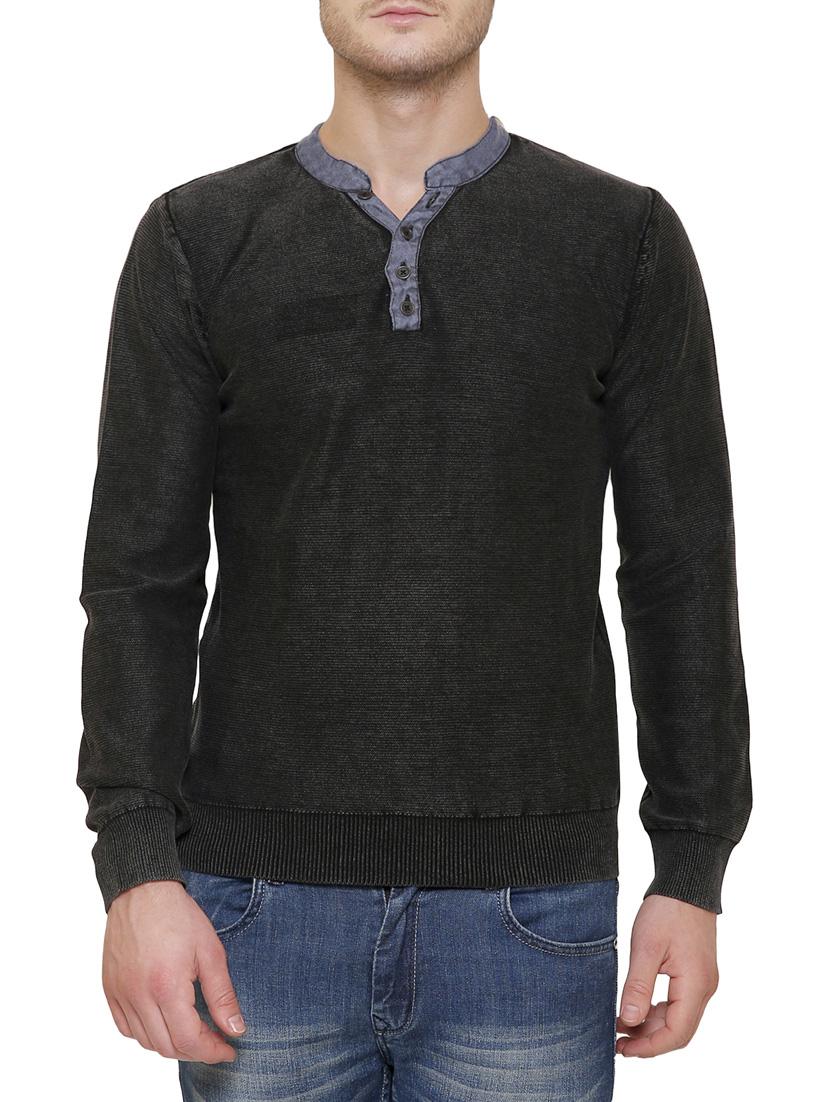 charcoal grey cotton sweatshirt - 14221411 - Zoom Image - 1