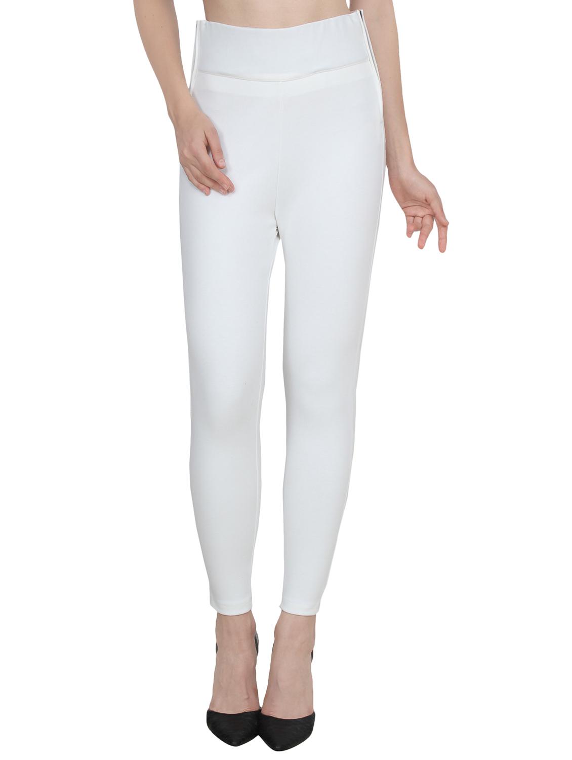 cation white cotton jegging - 14222453 - Zoom Image - 1