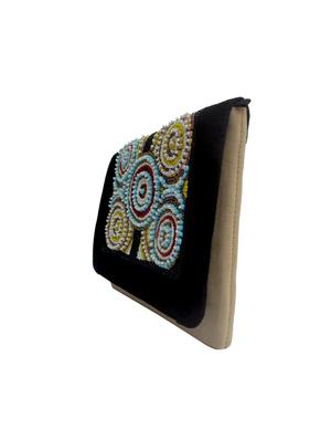 beige suede clutch - 14222513 - Standard Image - 4
