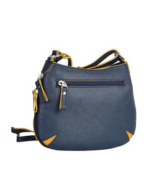 blue leatherette regular sling bag - 14222804 - Standard Image - 2