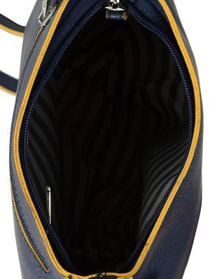 blue leatherette regular sling bag - 14222804 - Standard Image - 3