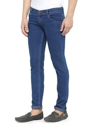 dark blue denim plain jeans - 14223367 -  Standard Image - 1