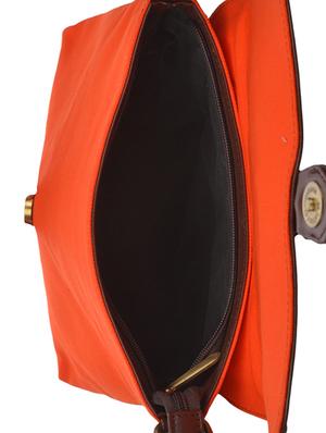 orange canvas sling bag - 14223969 - Standard Image - 3