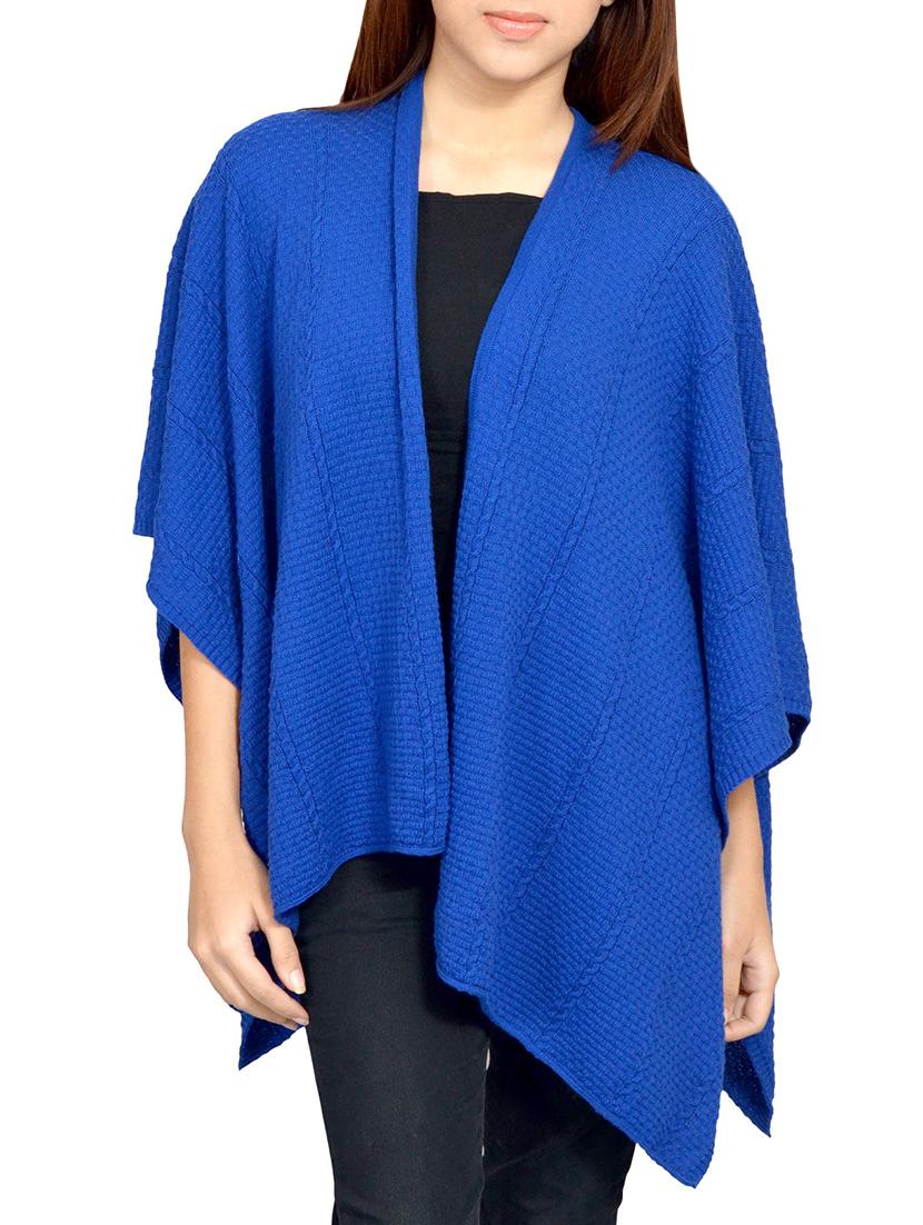 blue cotton cape - 14225031 - Zoom Image - 1