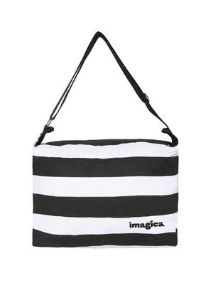 black canvas regular sling bag - 14225256 - Standard Image - 2