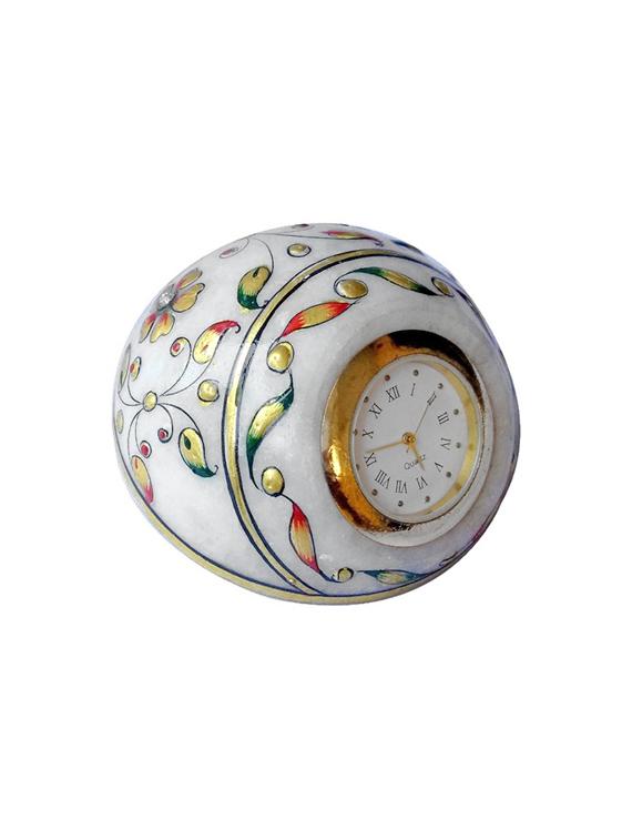 luxurious gold work table clock - 14225797 - Zoom Image - 3