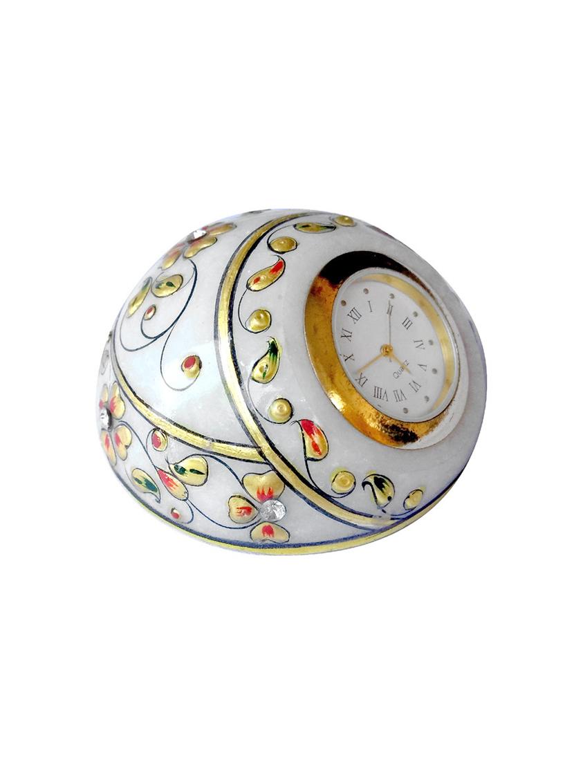 luxurious gold work table clock - 14225799 - Zoom Image - 2