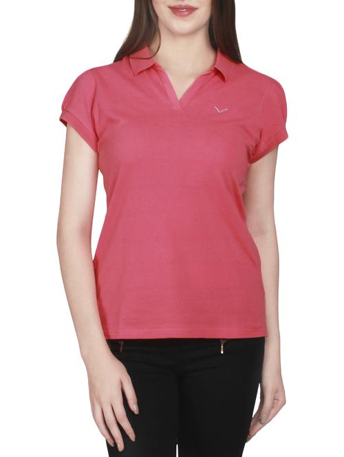 pink none regular tee - 14225817 - Standard Image - 1