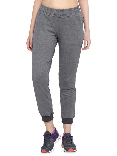 grey cotton blend track pants - 14234103 - Very Small Image - 1