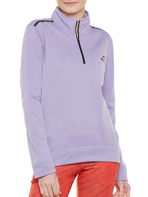 purple turtle neck sweatshirt - 14235019 - Standard Image - 1