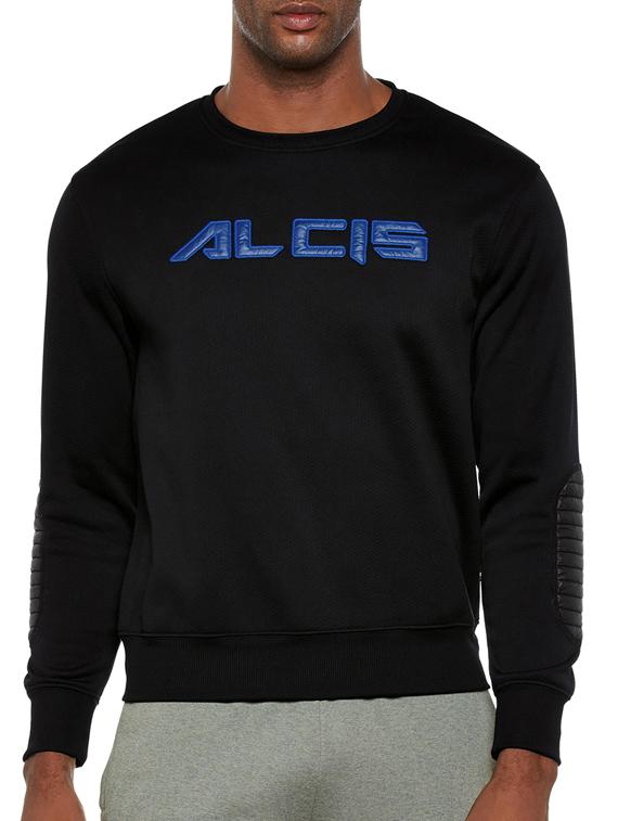 black polyester sweatshirt - 14235245 - Zoom Image - 1