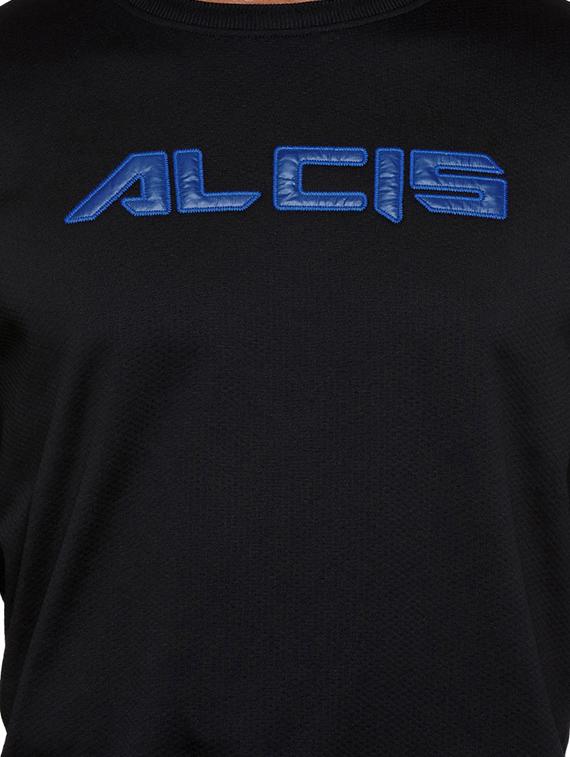 black polyester sweatshirt - 14235245 - Zoom Image - 4