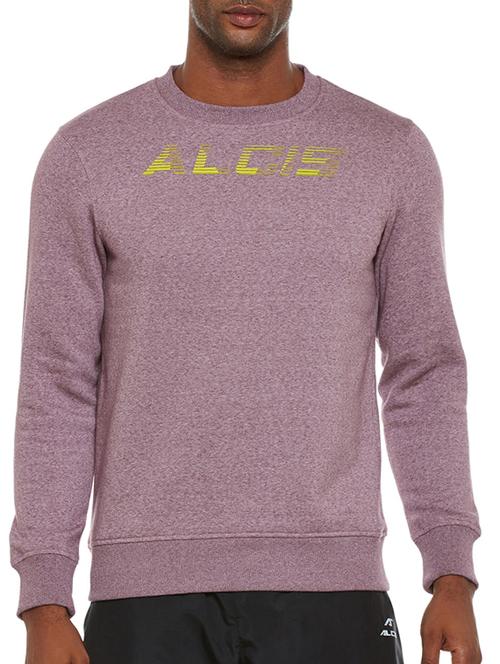 purple cotton sweatshirt - 14235248 - Standard Image - 1